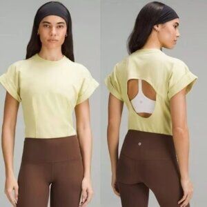 Brand New Lululemon Heavyweight Cotton T-Shirt Bodysuit